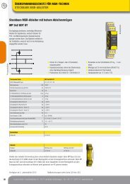 ÜberspANNuNgsschutz fÜr msr-techNik steckbare ... - Leutron GmbH