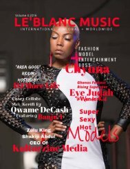 Le'Blanc Music Mag-Chynna-Official