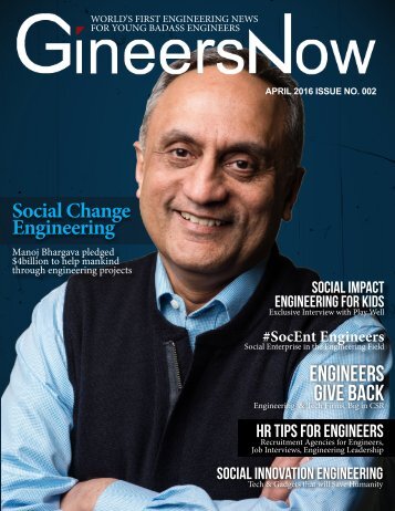 GineersNow Engineering News Magazine Issue No. 002 