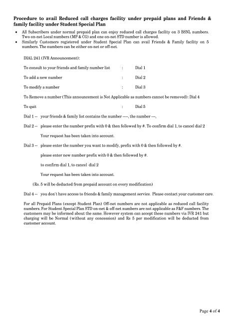 BSNL GSM Prepaid Mobile Service (2G & 3G)