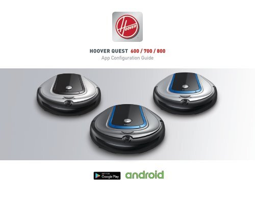 Hoover Quest 700 Robot Vacuum - BH70700 