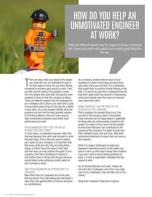 GineersNow Engineering Magazine March 2017 Issue No 013