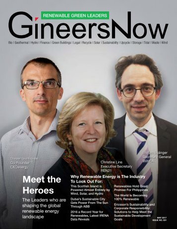 GineersNow Renewable Green Leaders Magazine Issue 001