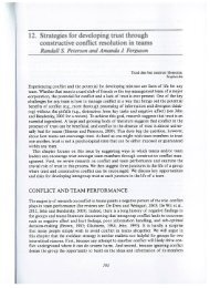 Strategies for developing trust through constructive conflict resolution in teams