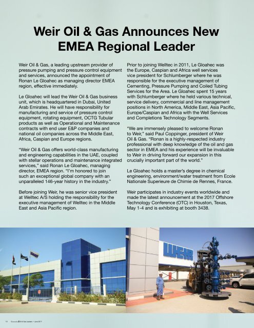 GineersNow Oil and Gas Leaders Magazine Issue 003