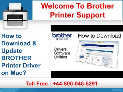 How to Download &amp;amp; Update BROTHER Printer Driver on Mac