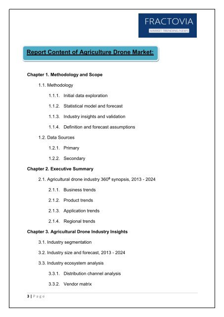 Agriculture Drone Market Fractovia