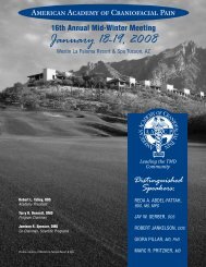 16th Annual Mid-Winter Meeting January 18-19, 2008 - American ...