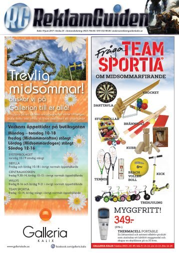 ReklamGuiden Kalix v25 -17 (19/6-25/6)