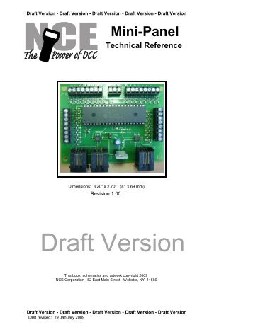 Mini-Panel Technical Reference