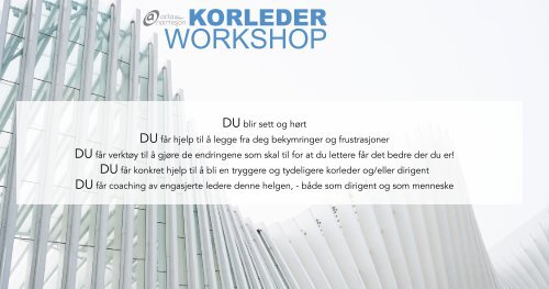 Korleder Workshop