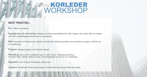 Korleder Workshop