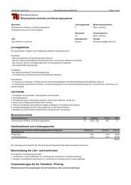 Modulbeschreibung  lhydraulische Antriebe und Steuerungssysteme (25.06.2017)