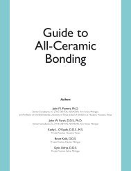 Guide to All-Ceramic Bonding - Dental Advisor