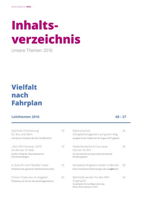 Verbundbericht 2016