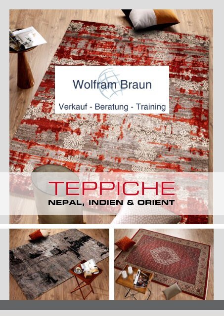 Knupfteppich Kollektion Nepal Indien Orient Wolfram Braun De
