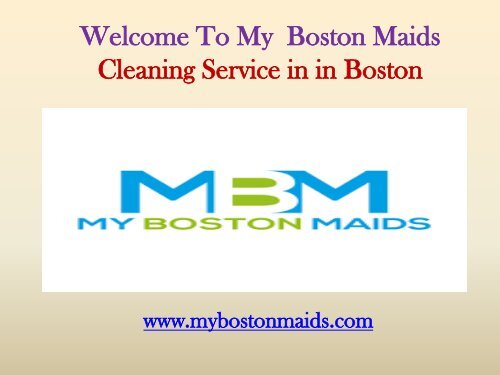 Home Cleaning Company in Boston