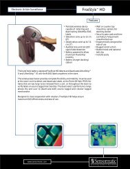 FreeStyle HD Hand Held Verifier - Sensormatic