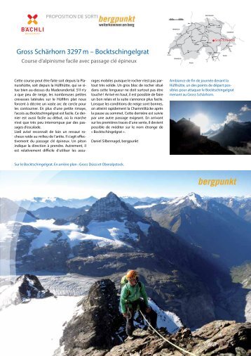 Proposition de sorti 06.2017  Gross Schärhorn