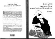 Marx - Manuscritos econômico-filosóficos