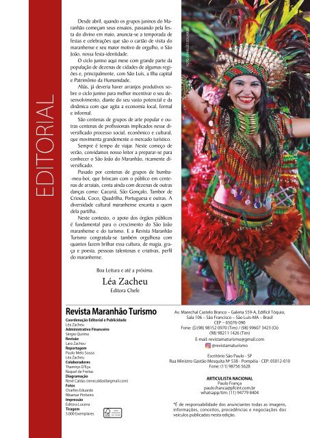 Revista São João - Maranhão Turismo