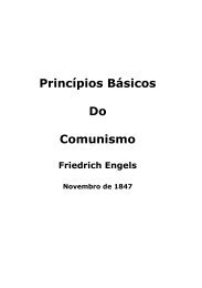 Engels - Princípios básicos do comunismo
