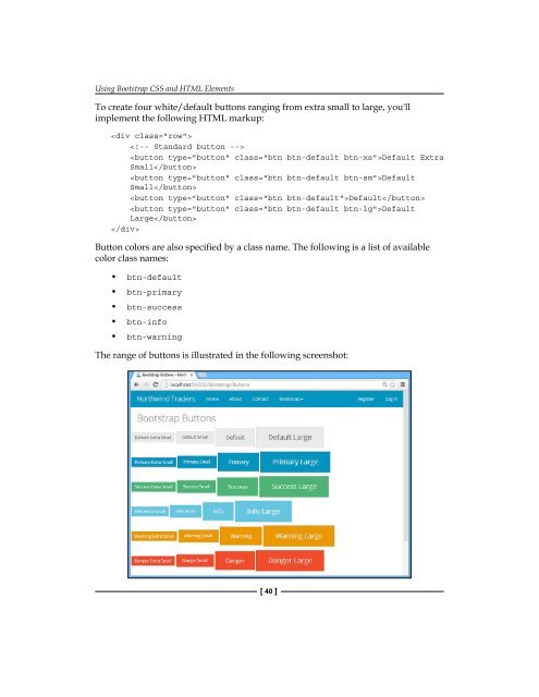 Bootstrap for ASP.NET MVC