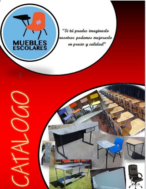 catalogo comercial muebles escolares