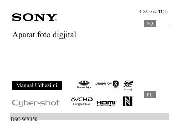 Sony DSC-WX350 - DSC-WX350 Consignes dâutilisation Albanais