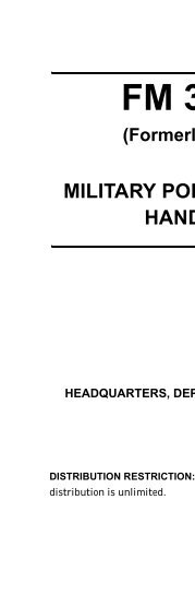 FM 3-19.4 - Army Electronic Publications & Forms - U.S. Army