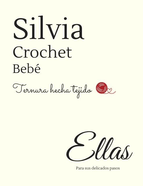 Silvia Crochet Bebé Catálogo Ellas