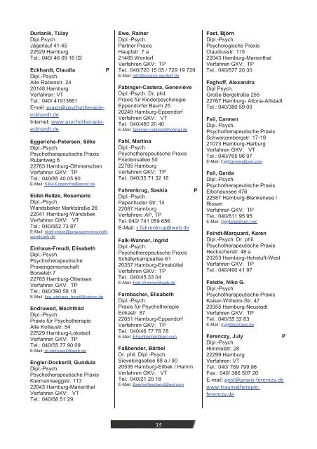 Therapieführer Psychiatrie und Psychotherapie - Praxis Dr. Fiddike ...