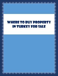 Where To Buy Property In Turkey For Sale
