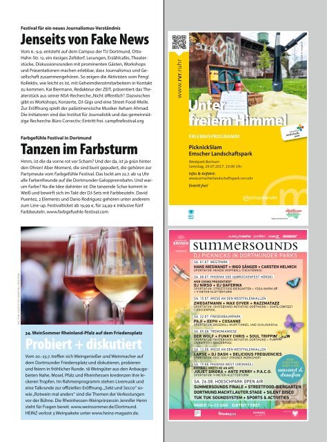 HEINZ Magazin Dortmund 07-2017