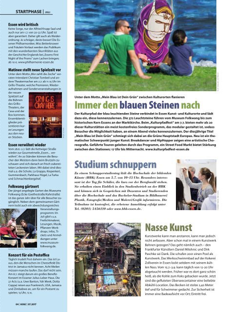 HEINZ Magazin Essen 07-2017