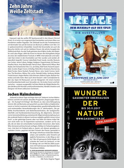 HEINZ Magazin Oberhausen 07-2017