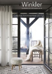 Catalogue Winkler Automne-Hiver 2017