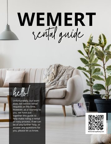 Wemert Group Realty - Rental Guide