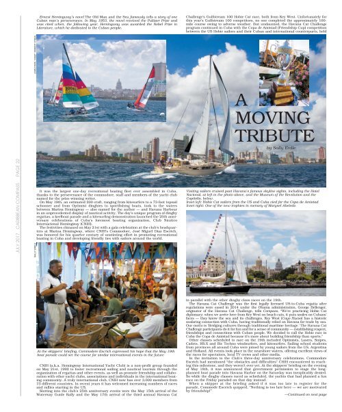 Caribbean Compass Yachting Magazine July 2017