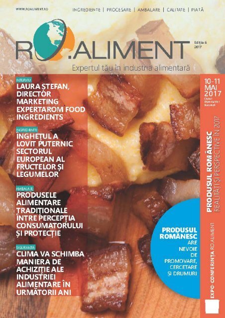 Revista RO.aliment editia 6 - expertul tau in industria alimentara
