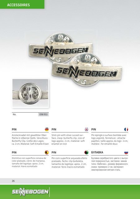 SHOP ONLINE - SENNEBOGEN Maschinenfabrik GmbH