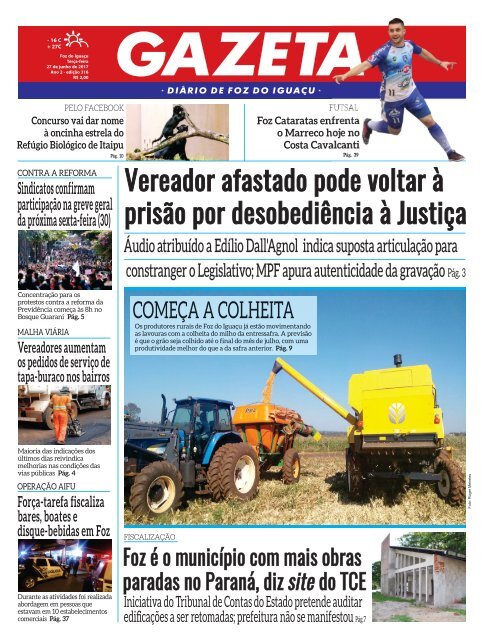 GAZETA DIARIO 316