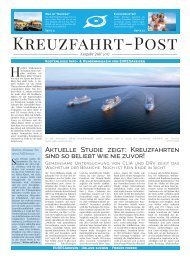 EURESAreisen Kreuzfahrt-Post - Ausgabe Juli 2017