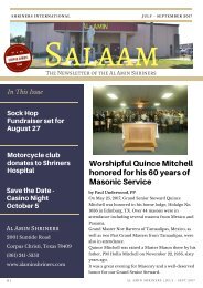 SALAAM JULY- SEPT 2017