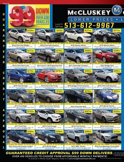 Wheeler Dealer Issue 26, 2017