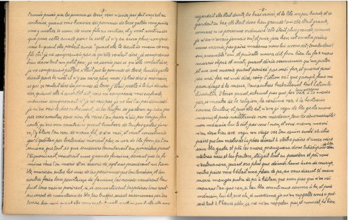 Copies de Manuscrits Autographes sur la Salette