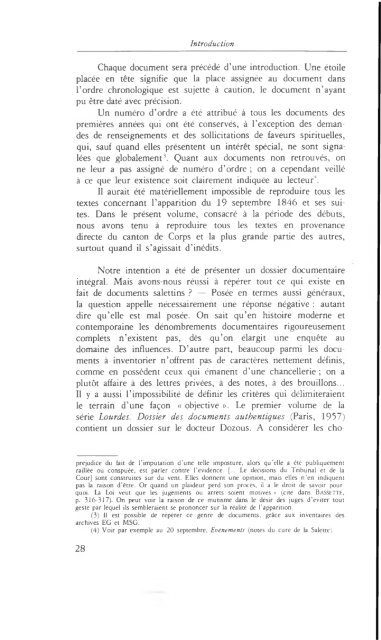LA SALETTE: Documents Autentiques:  9/1846 – 3/1847