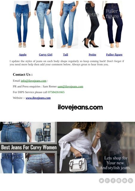 MY SECRET WAY TO SHOP FOR YOUR SHAPE FOR JEANS