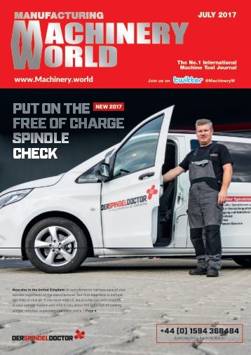 Manufacturing Machinery World July 2017