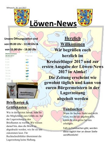 Lagerzeitung 28.06.2017